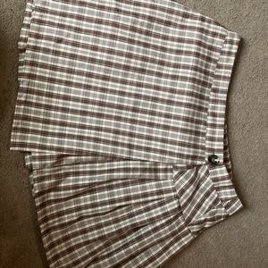 Plaid skirt